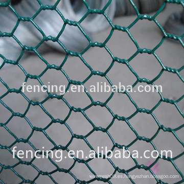 malla hexagonal revestida de PVC de alta calidad